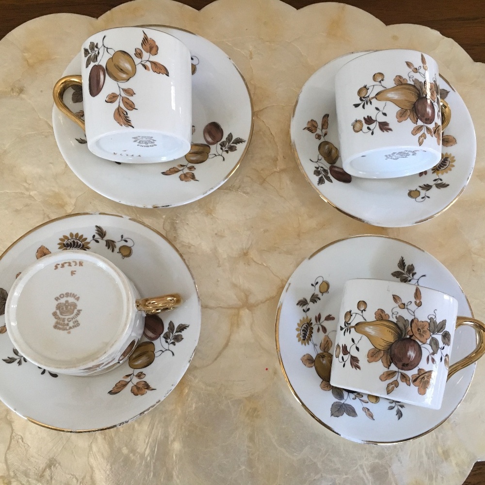 Rosina Set of four cups